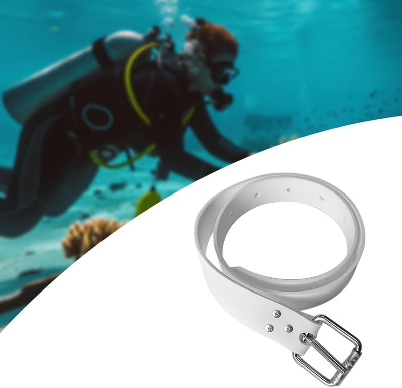 Aymzbd Freediving Weight Belt, Diving Weight Belt, Cuttable Silicone Snorkeling Weight Belt, Snorkeling Waist Belt for Scuba Diving - Image 4